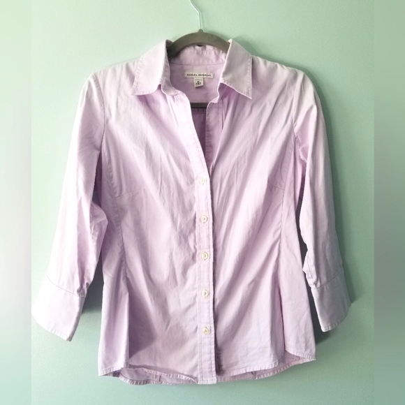 Banana Republic Tops - Banana Republic Lavender Button Down Shirt